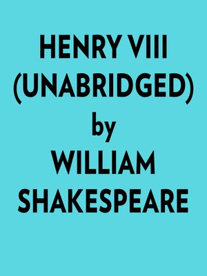 cover image of Henry Viii (Unabridged)